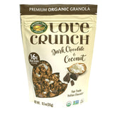 Love Crunch Organic Dark Chocolate Coconut Granola, 11.5 oz package, Non-GMO, Fair Trade by Nature's Path