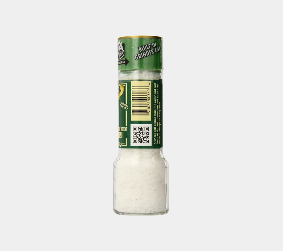 Alessi Grinder Sea Salt, 5.64-Ounce (Pack of 6)