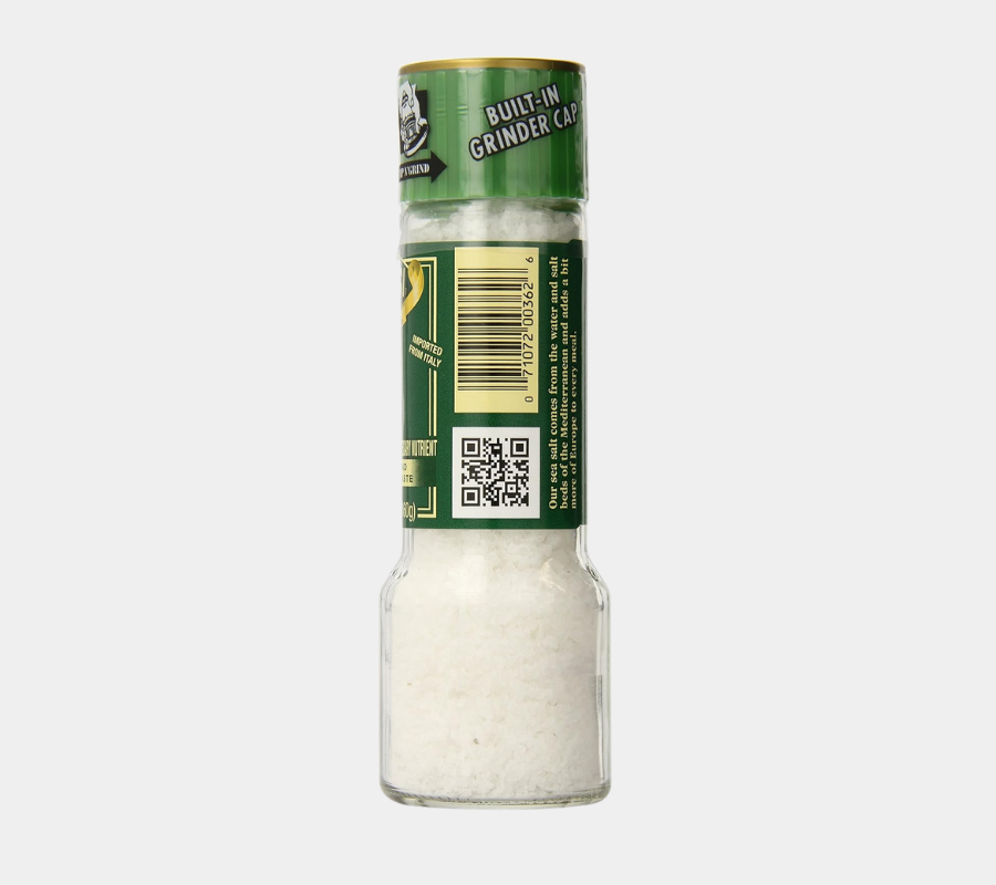 Alessi Grinder Sea Salt, 5.64-Ounce (Pack of 6)