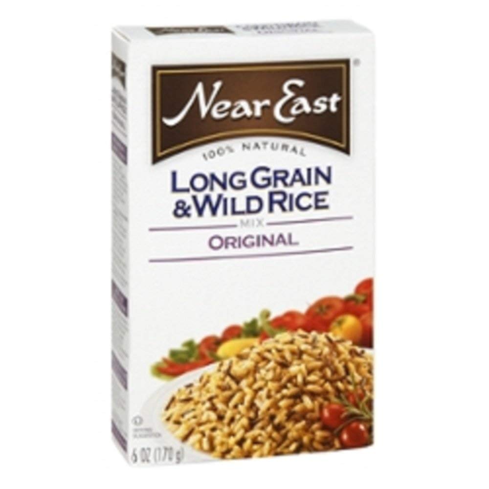 Near East Long Grain & Wild Rice Mix – Original, 6 oz (Pack of 6)