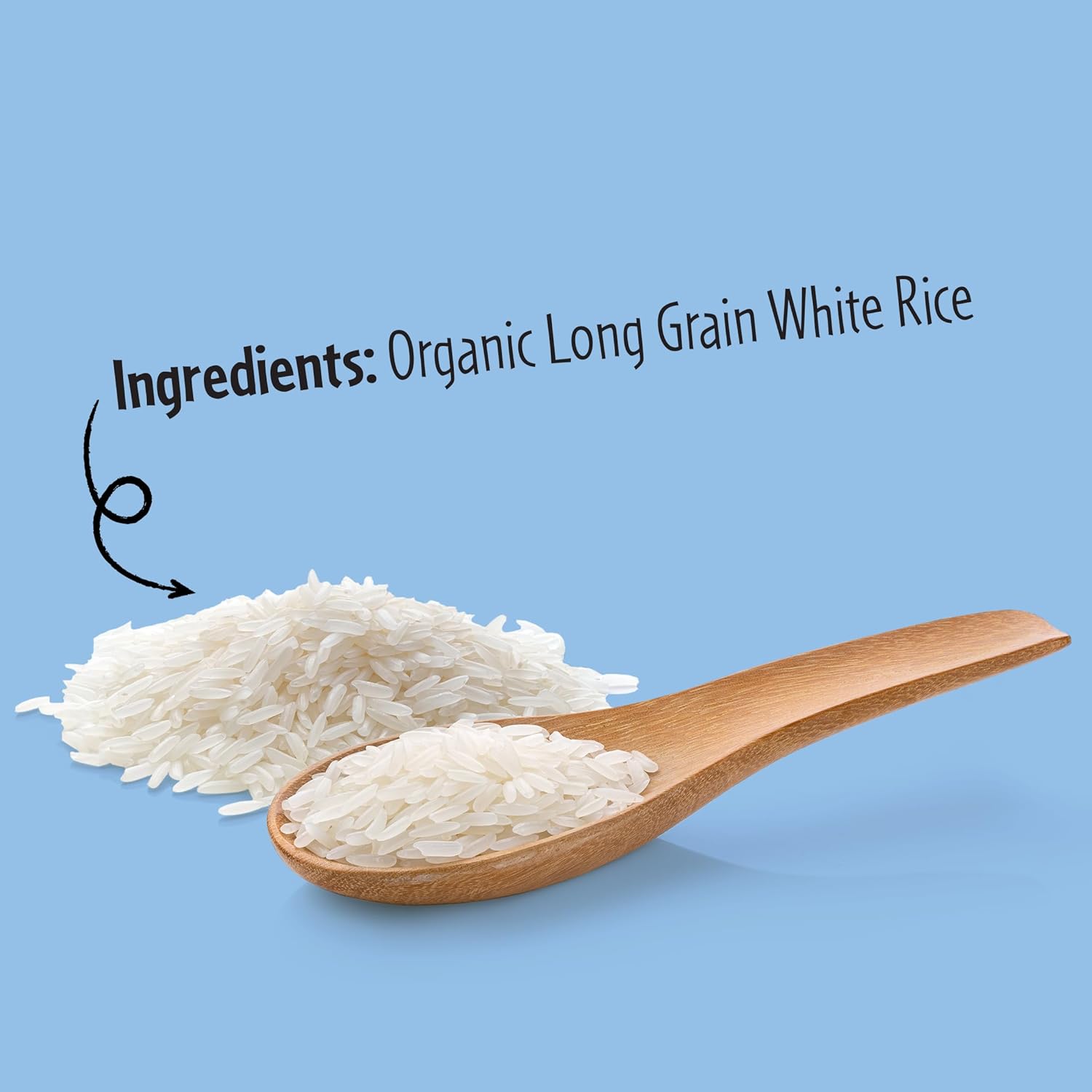 4Sisters - Organic Long Grain White Rice - Grown in USA - Sustainably Grown - Women Owned - Farm to Table (2 lb)