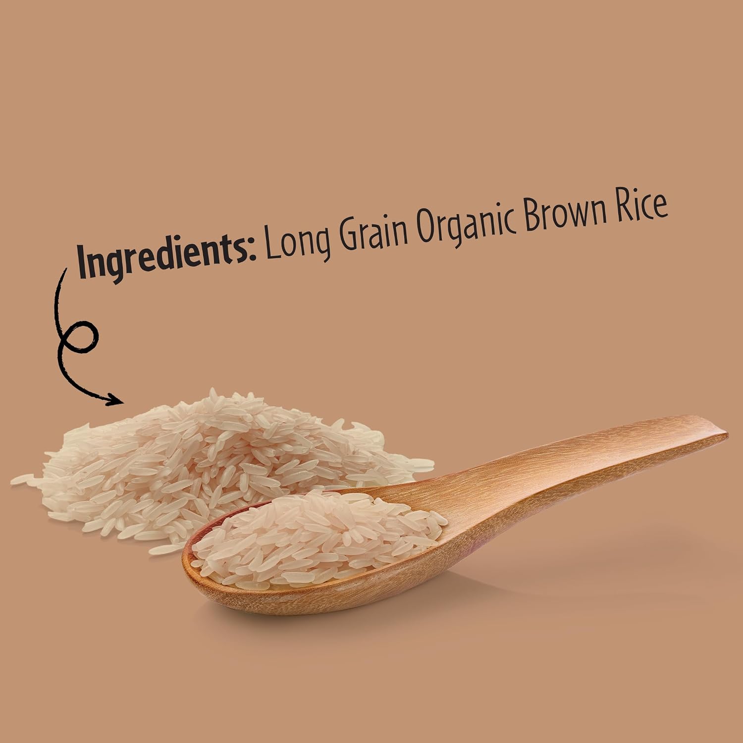 4Sisters - Organic Long Grain Brown Rice - Grown in USA - Sustainably Grown - Women Owned - Farm to Table - 2lb