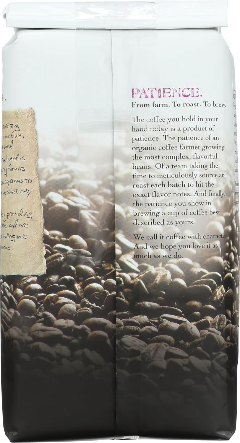 Jim’s Organic Coffee – Sweet Love Blend – Whole Bean, Dark Roast, Bold 11 oz Bag