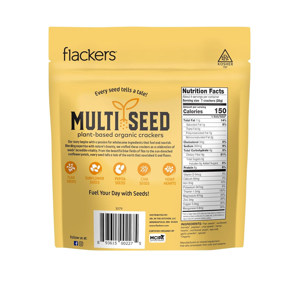 Flackers Organic Cheeze