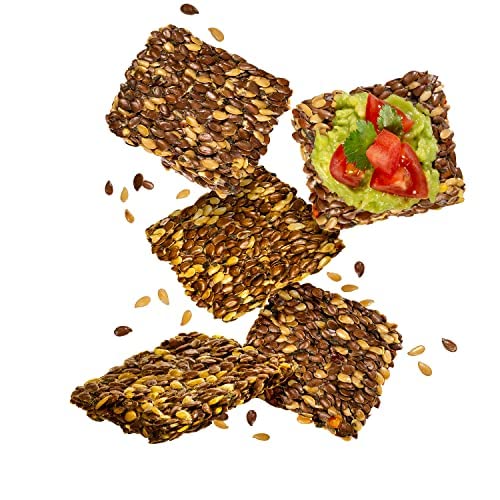 Flackers Organic Savory Flaxseed Crackers