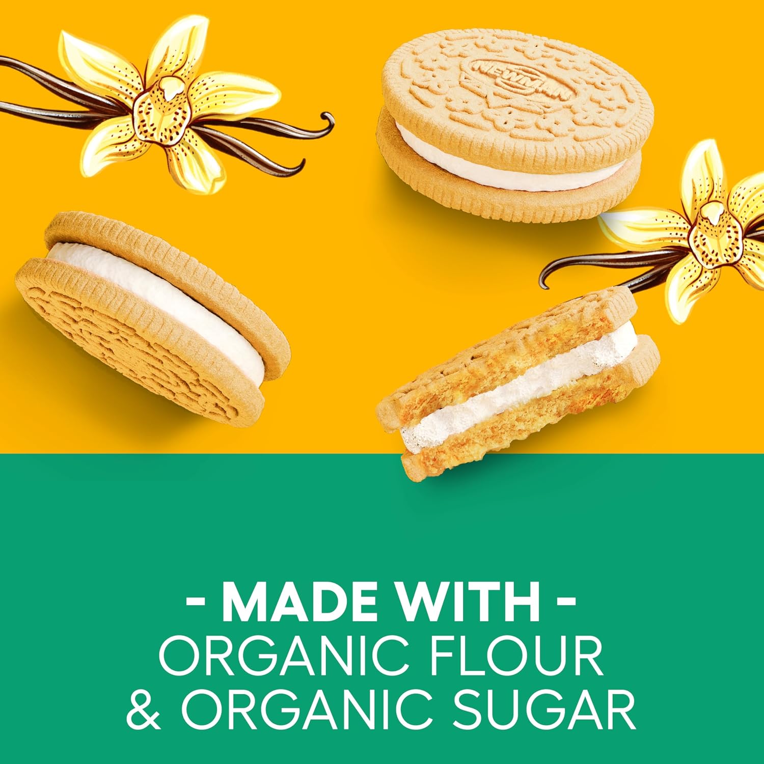 Newmans Own vanilla creme cookie pack