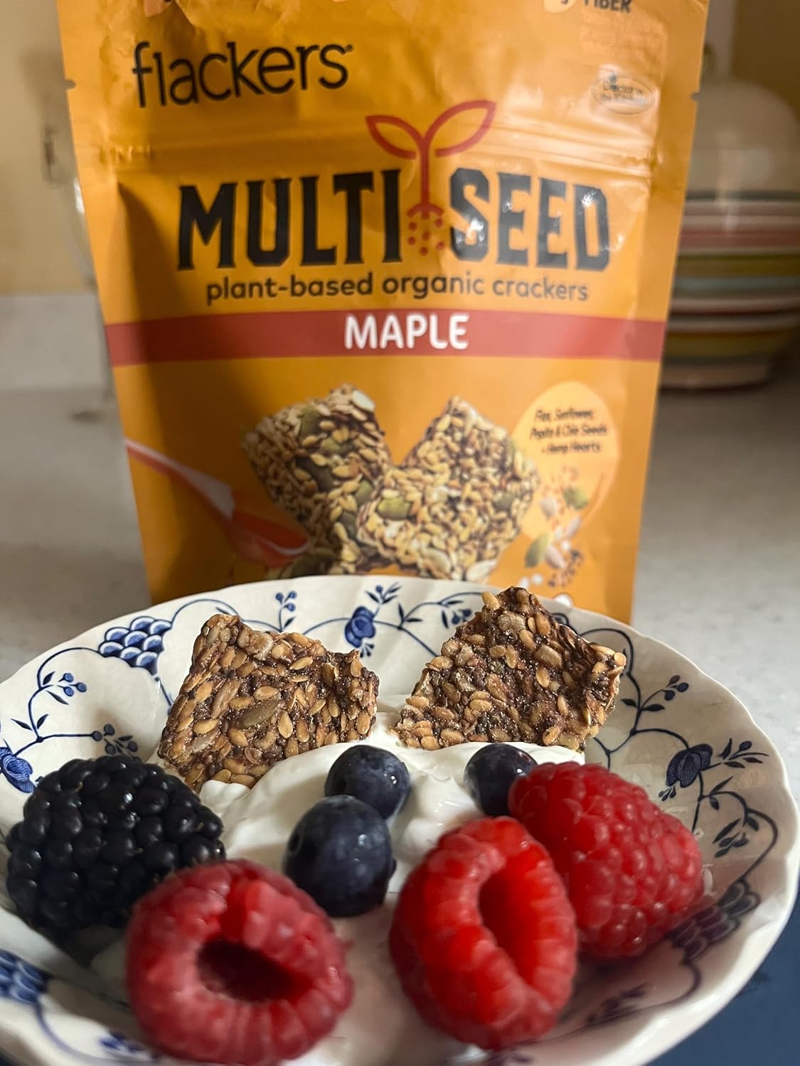 Flackers Organic Maple Multi-Seed Crackers